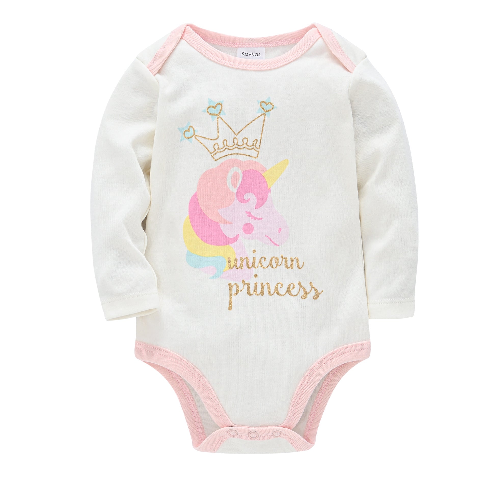 Baby Langarm Body in verschiedenen Designs