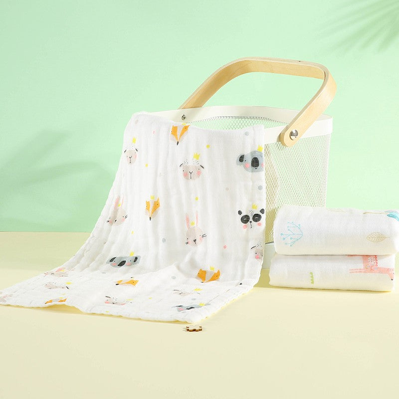 Baby Gauze Face Wash Pure Cotton Baby Saliva Towel