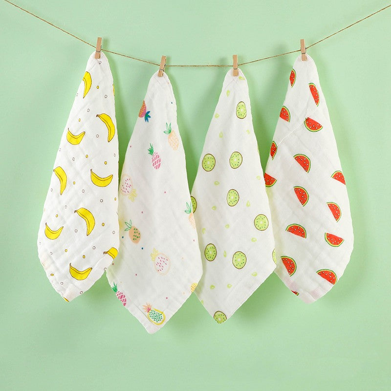 Baby Gauze Face Wash Pure Cotton Baby Saliva Towel