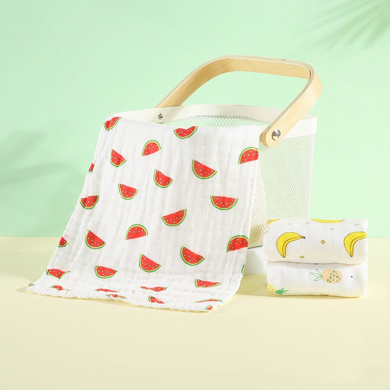 Baby Gauze Face Wash Pure Cotton Baby Saliva Towel