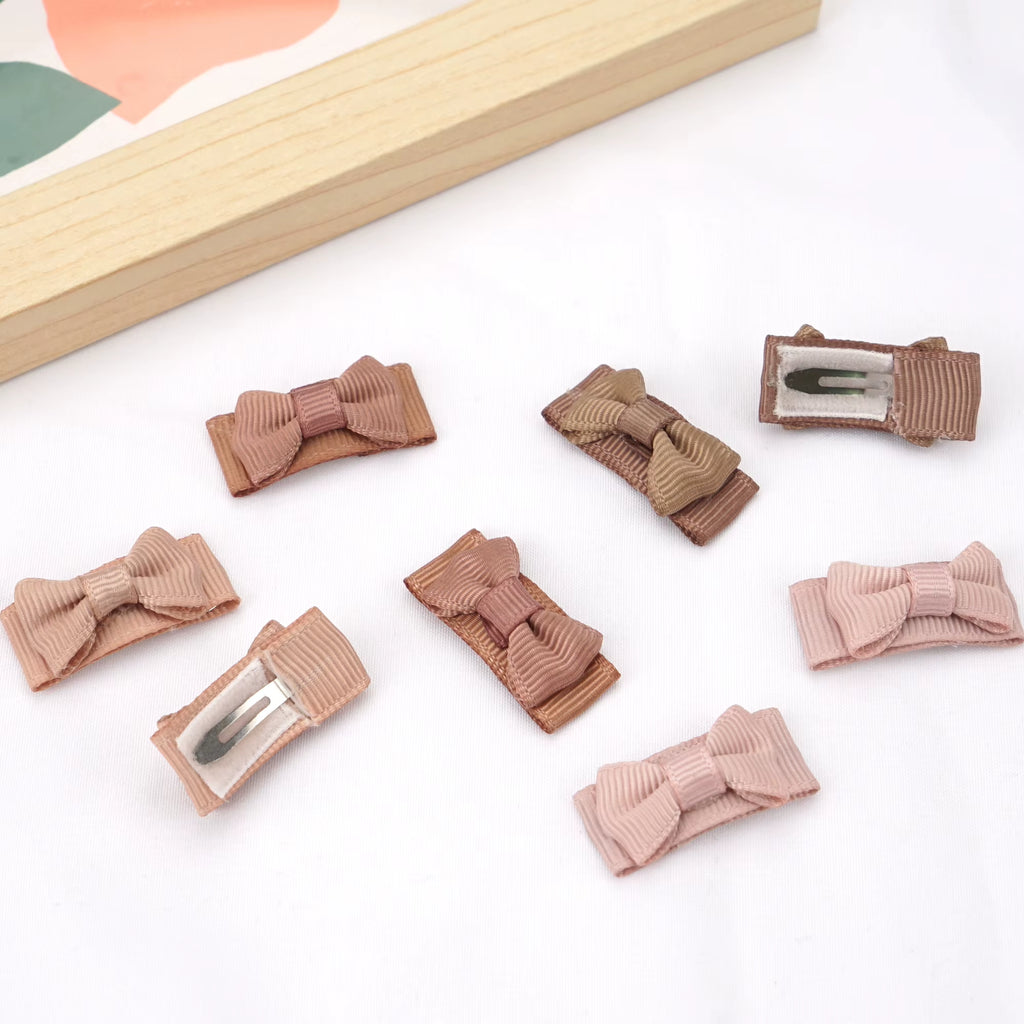 20Pcs/Set Baby Hair Clips Donot Hurt Hair Headdress Baby Lanugo Hairpin Trumpet Princess Hair Clip