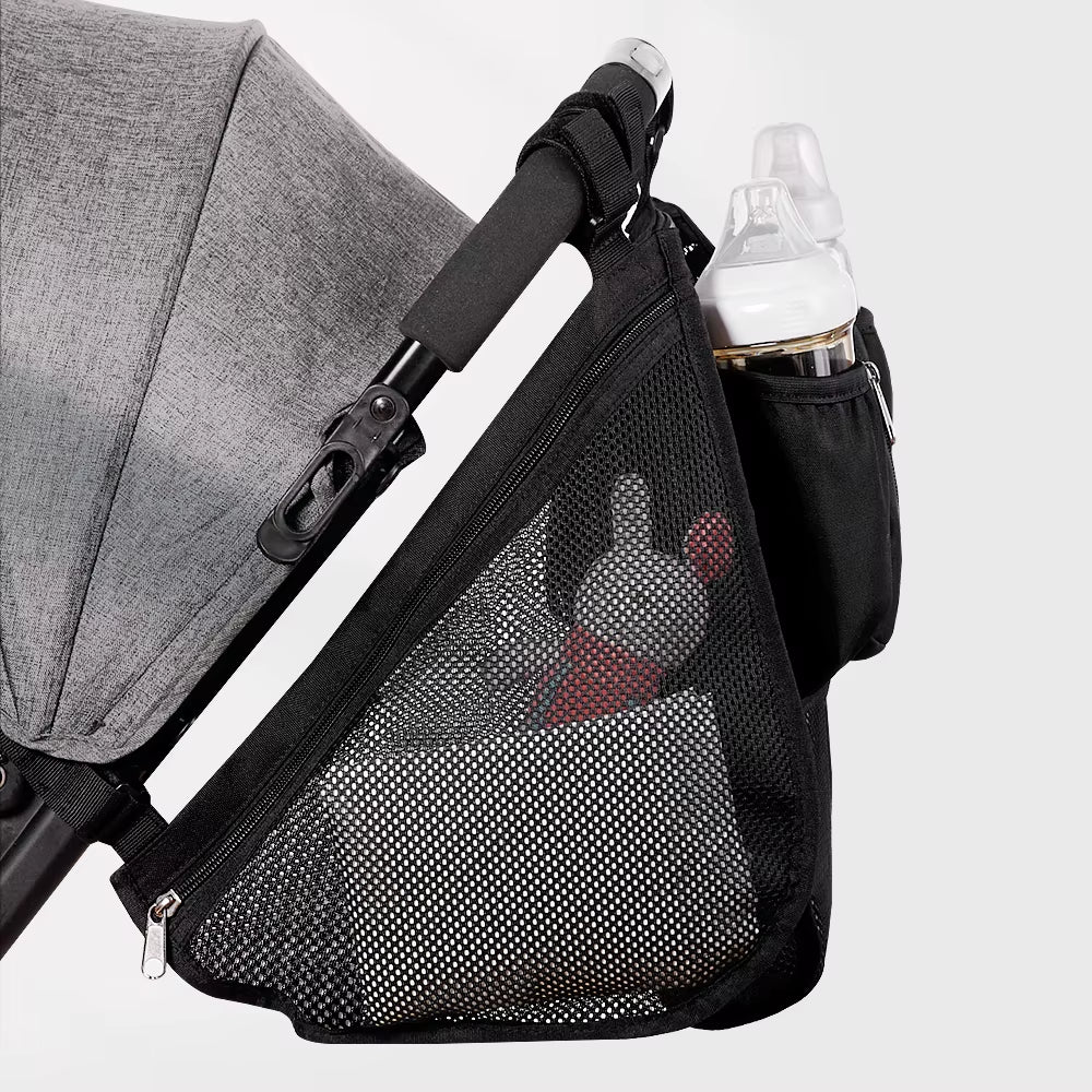 Baby Stroller Organizer Bag Infant Pram Cart Storage Bag with Baby Trolley Bag Carriage Bag Stroller Accessories