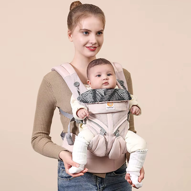 360 Omni Baby Carrier Cotton Breathable Ergonomic Backpacks Holder Shoulder Waist Belt Sling Suspenders