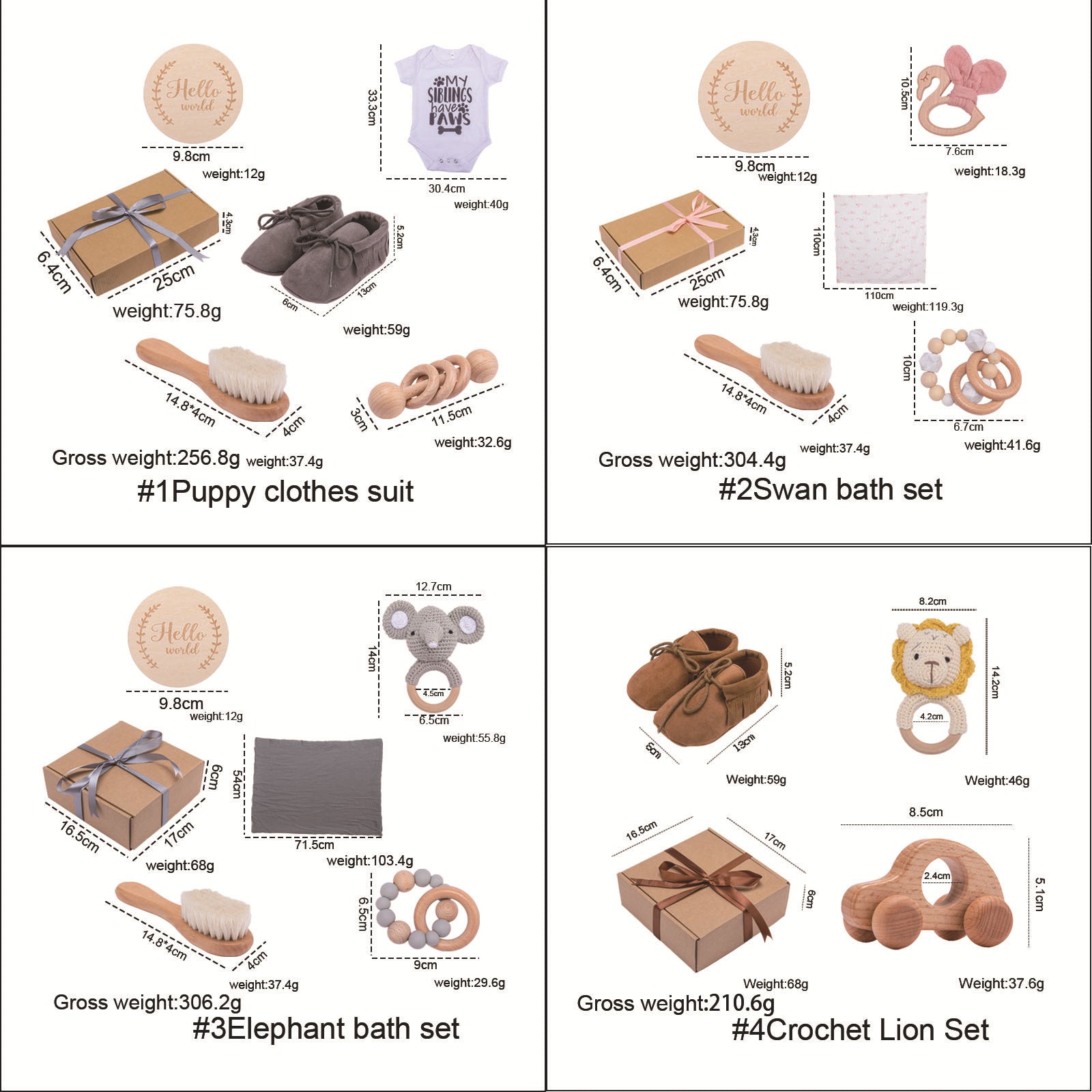 Baby Geschenkbox Set