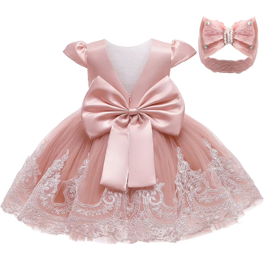 Baby Girls Dress Newborn Clothes Princess Dresses for Baby 1St Year Birthday Dress Halloween Costume Infant Party Dress 0-2T