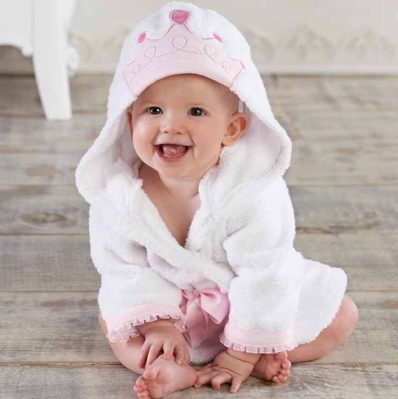 Cartoon Cute Animal Modeling Baby Bath Towels Baby Bathrobes Cotton Children'S Bathrobes Baby Hooded