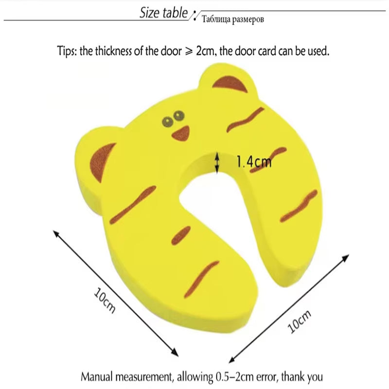 7Pcs/Set Door Stops Blocker Baby Door Stop Baby Protections Baby Door Security Protection for Children Door Pinch Guard Hinge