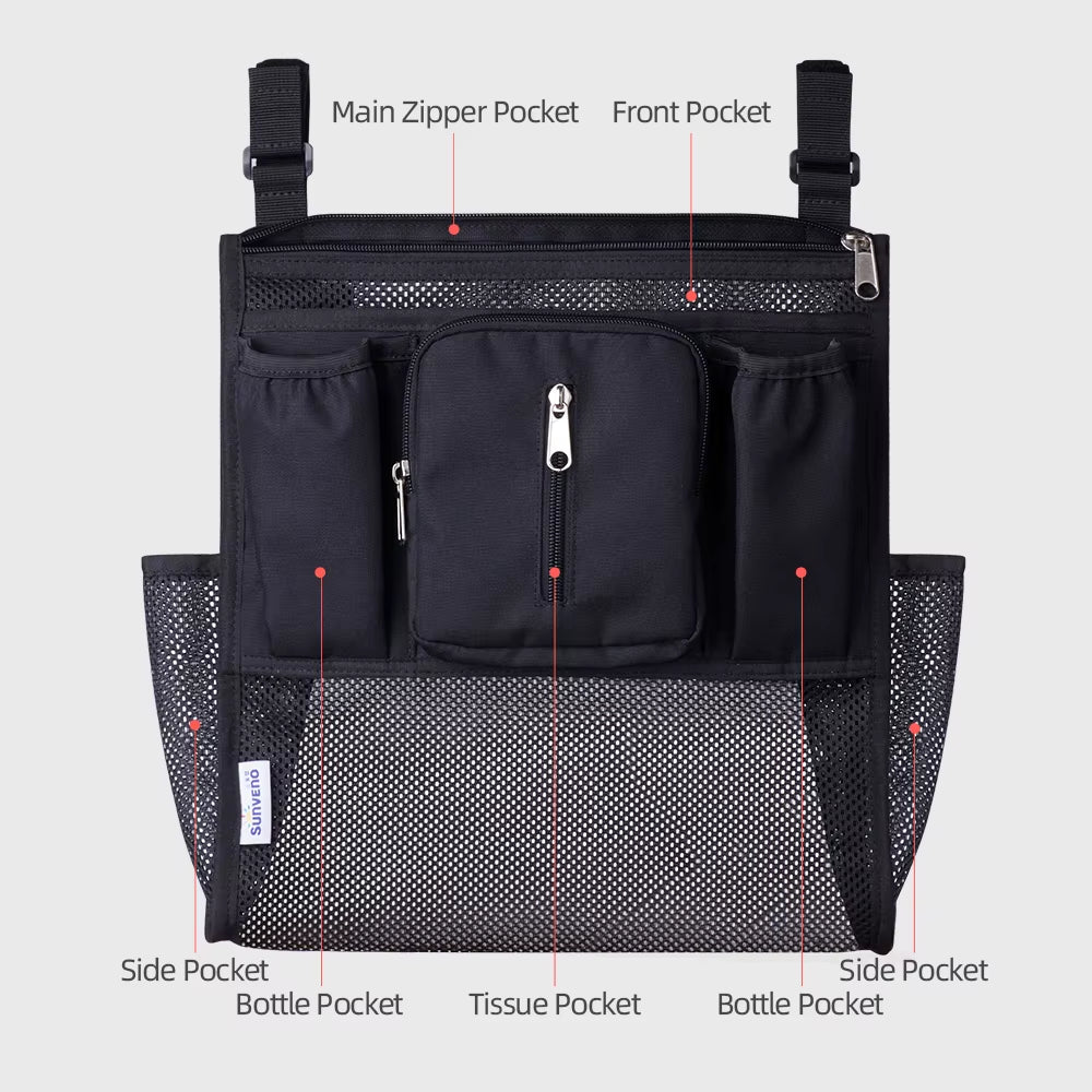 Baby Stroller Organizer Bag Infant Pram Cart Storage Bag with Baby Trolley Bag Carriage Bag Stroller Accessories