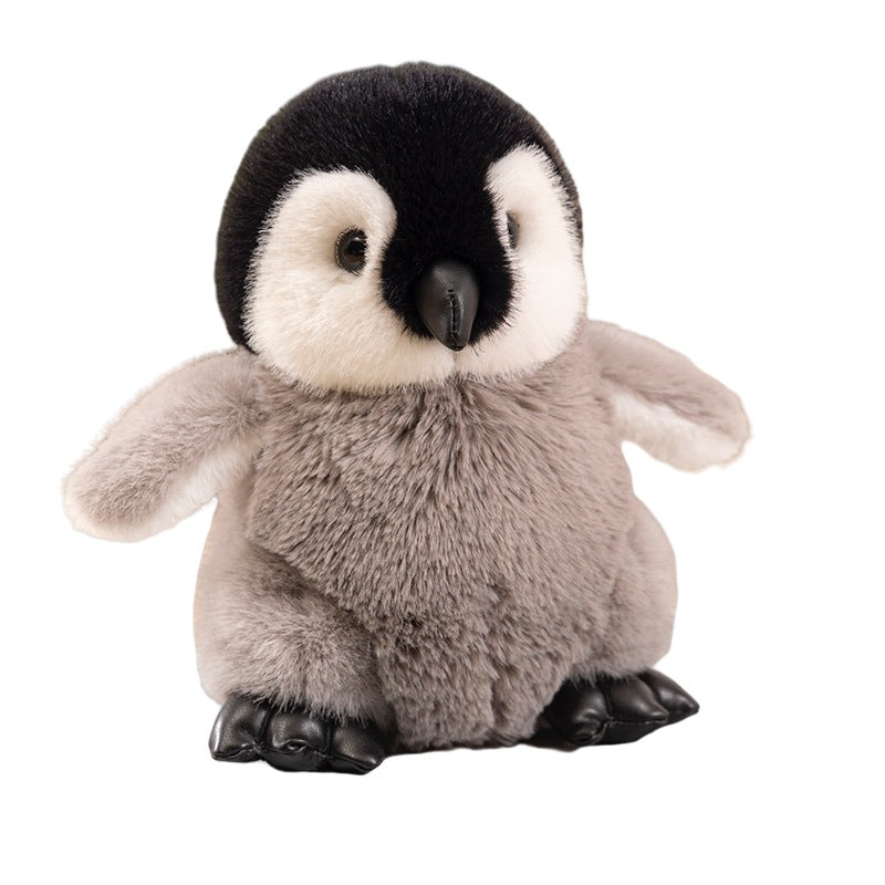 Kuscheltier Grauer Pinguin 20cm oder 30 cm