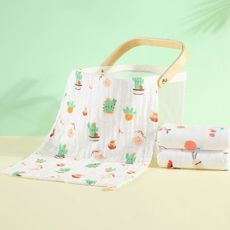 Baby Gauze Face Wash Pure Cotton Baby Saliva Towel