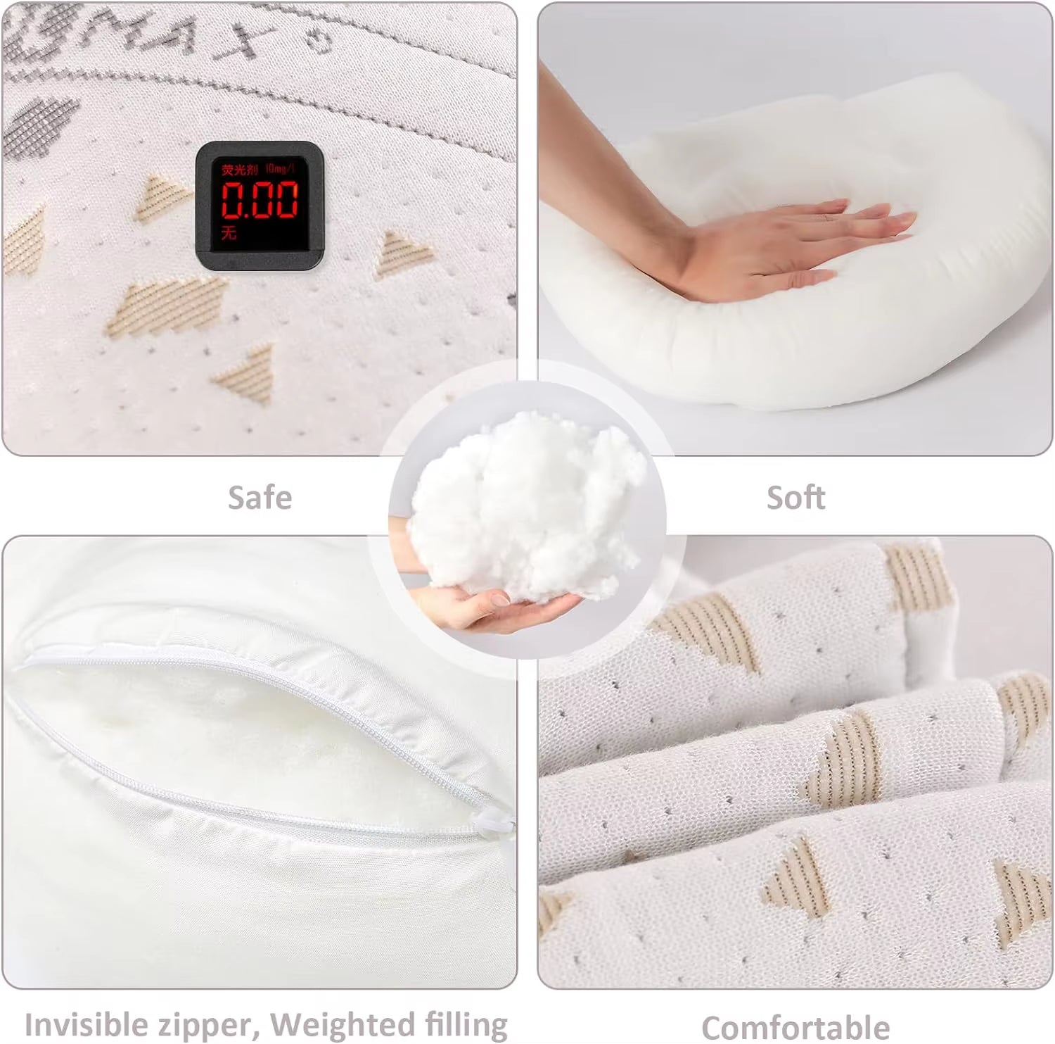 Wedge Pregnancy Pillow for Sleeping 2024 Adjustable Comfort Full Body Pillow Support Pillow for Pregnant Maternity Body Pillow