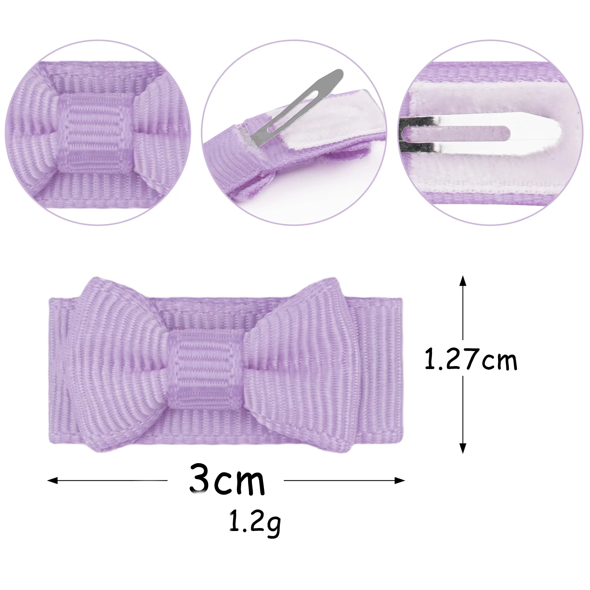 20Pcs/Set Baby Hair Clips Donot Hurt Hair Headdress Baby Lanugo Hairpin Trumpet Princess Hair Clip