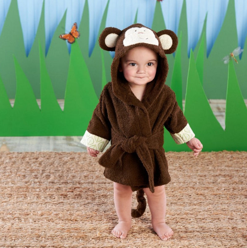 Cartoon Cute Animal Modeling Baby Bath Towels Baby Bathrobes Cotton Children'S Bathrobes Baby Hooded