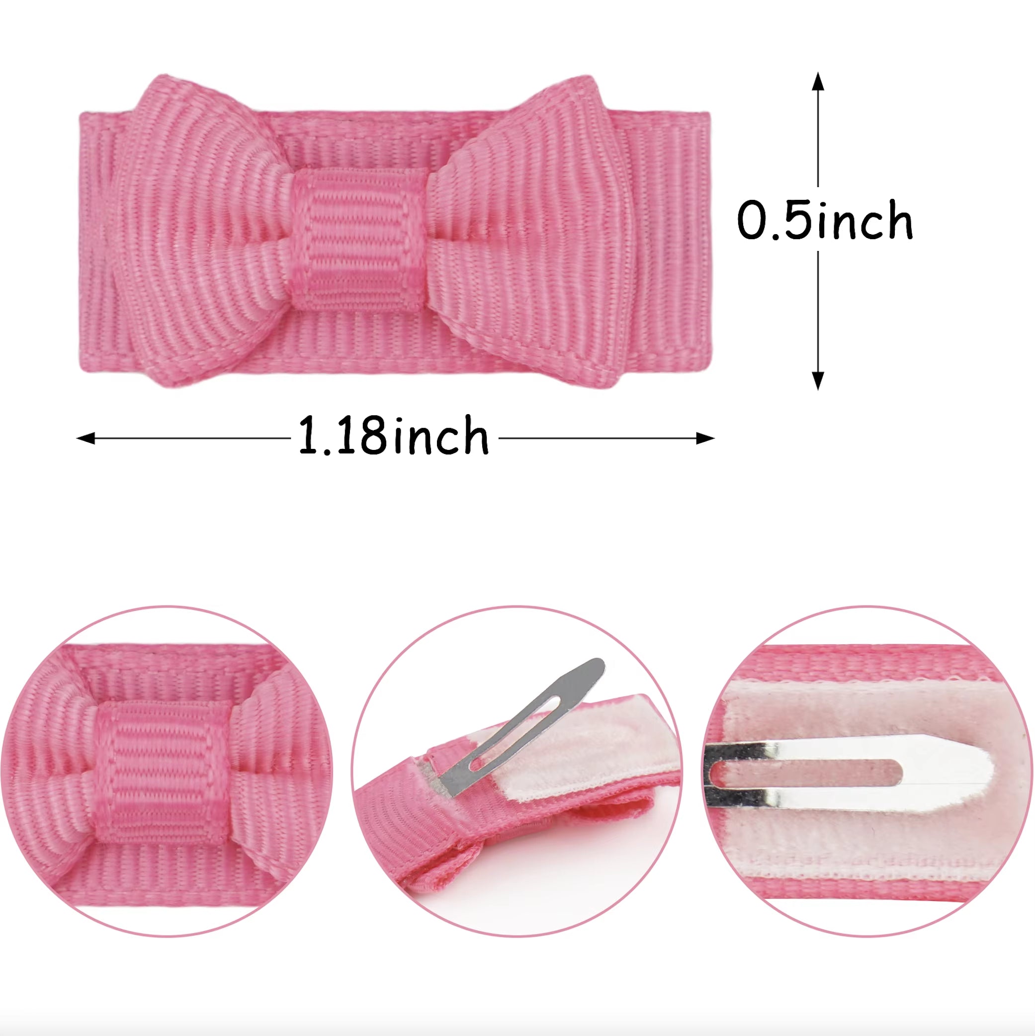 20Pcs/Set Baby Hair Clips Donot Hurt Hair Headdress Baby Lanugo Hairpin Trumpet Princess Hair Clip